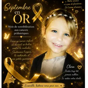 Équipe Septembre en Or Des kms pour Clara 