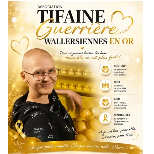 Tifaine Guerrière Wallersiennes en Or